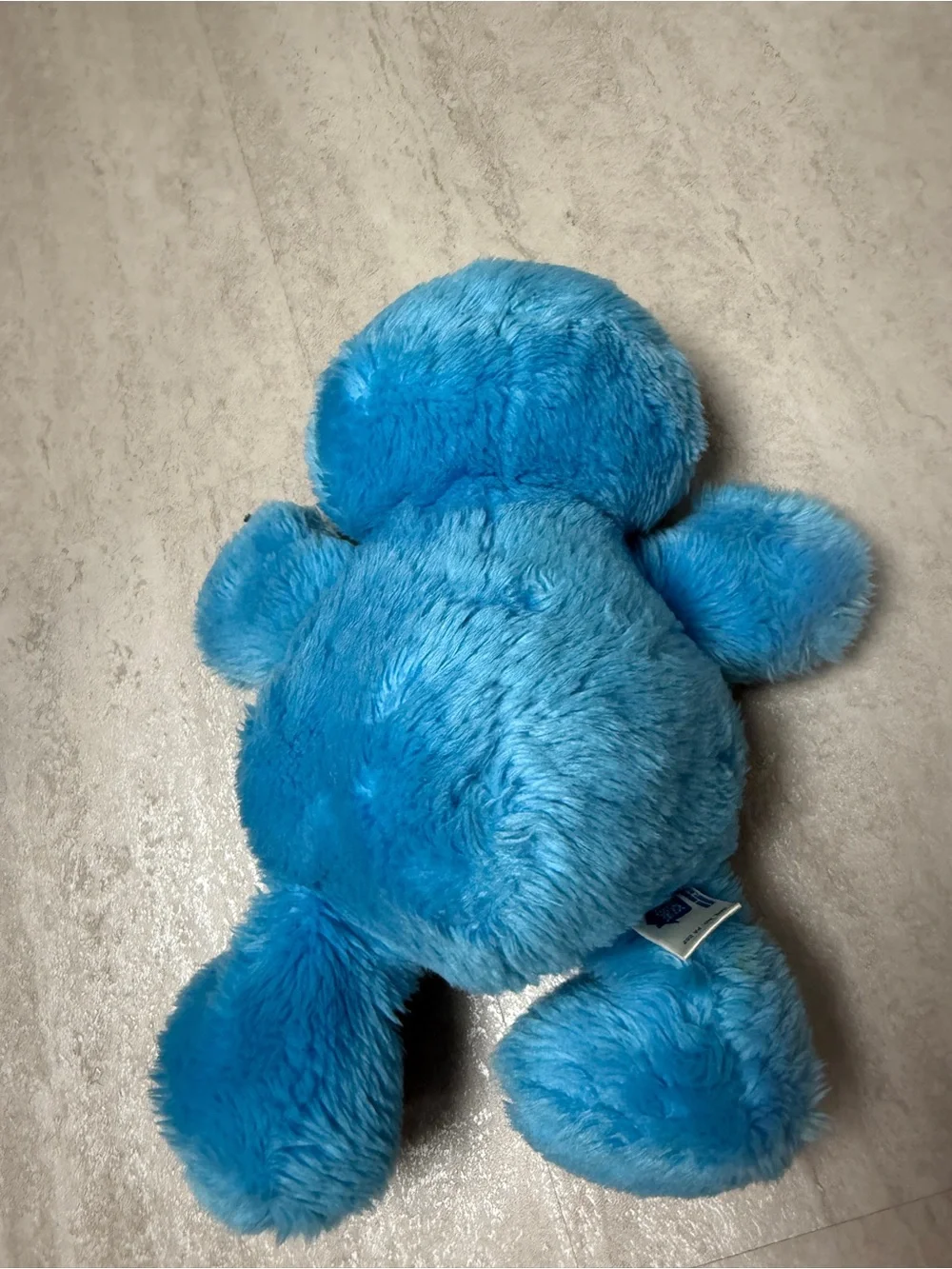 Vintage Sesame Street Cookie Monster plush stuffie Hasbro Softies